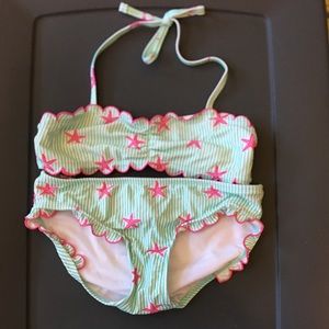 Crown & Ivy girls 2 piece swimwear